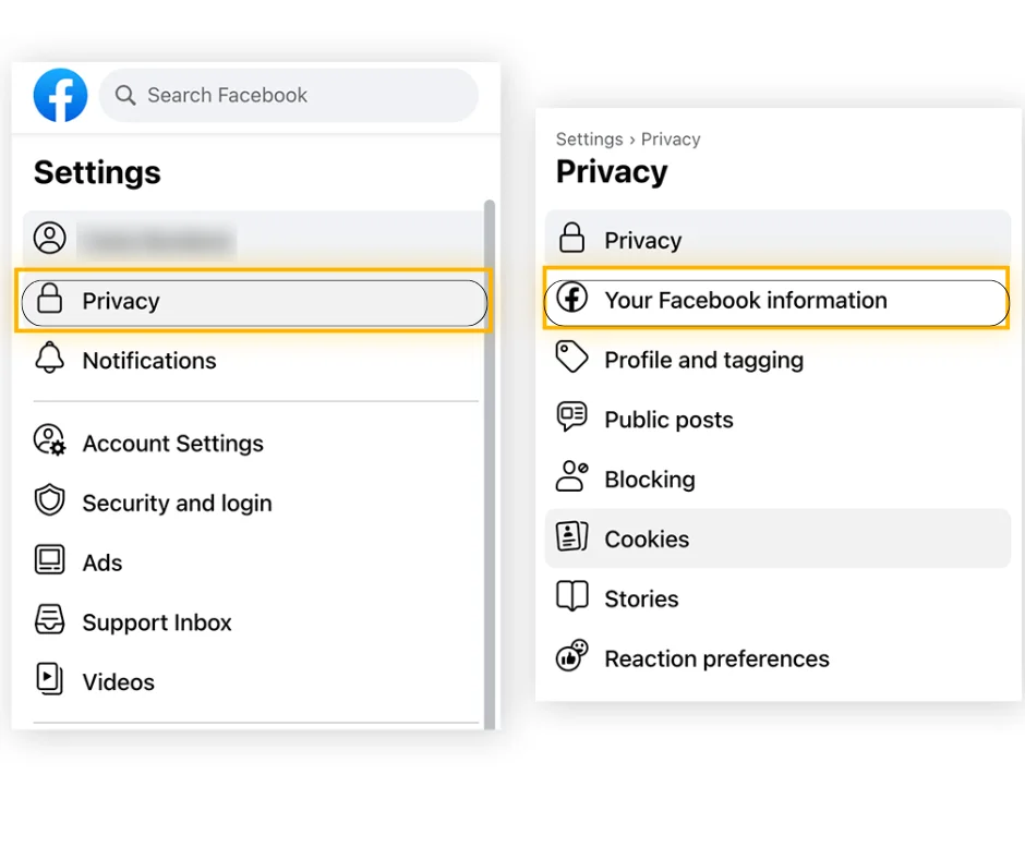 How to deactivate/Deleting Facebook Account?