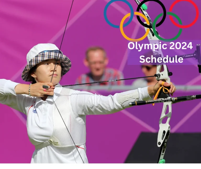 Archery Olympic Schedule - Paris 2024